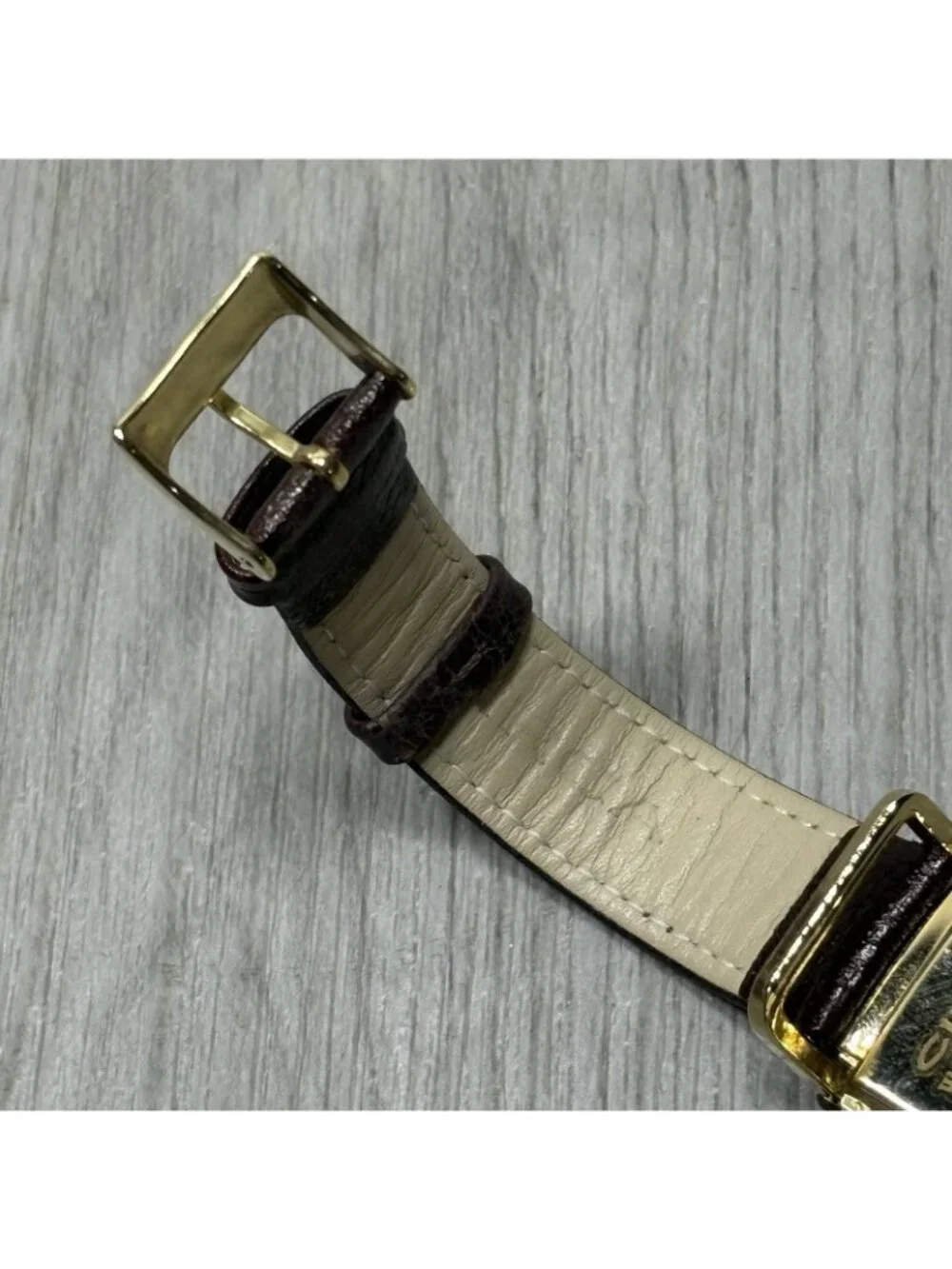 Circa CT106T Vintage 23K Gold Plated Quartz Wrist Watch - Needs Battery
